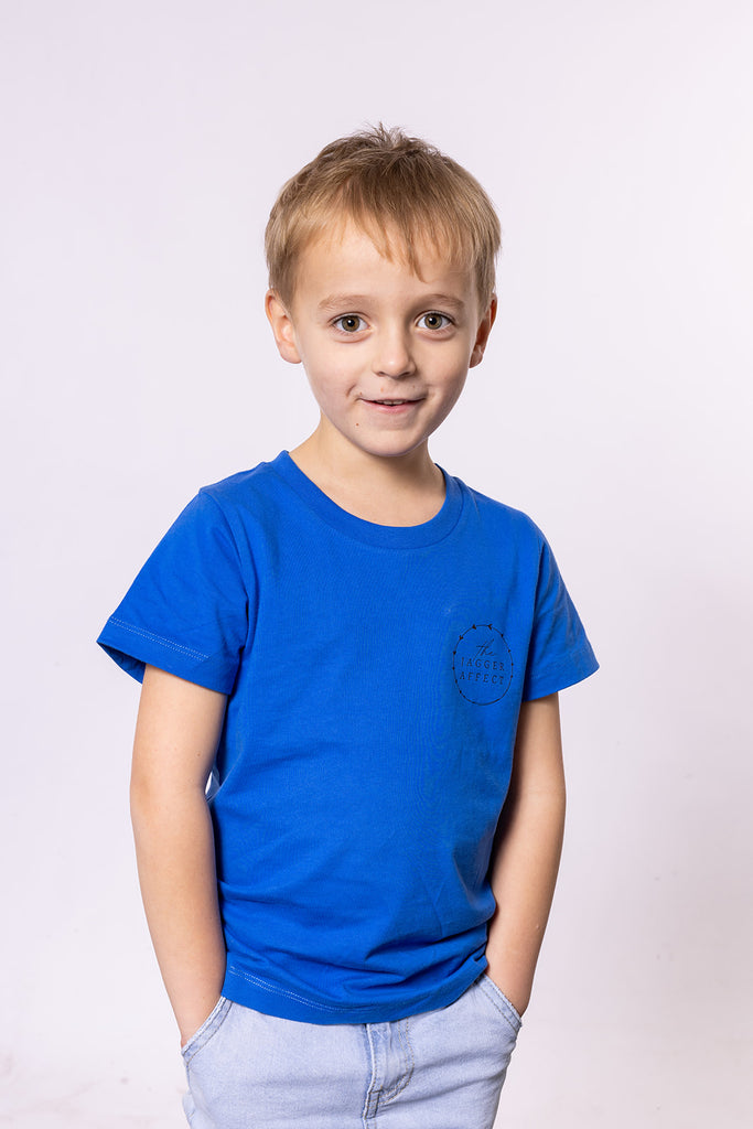 Lil' Bruce Classic Kids Tee in Blue